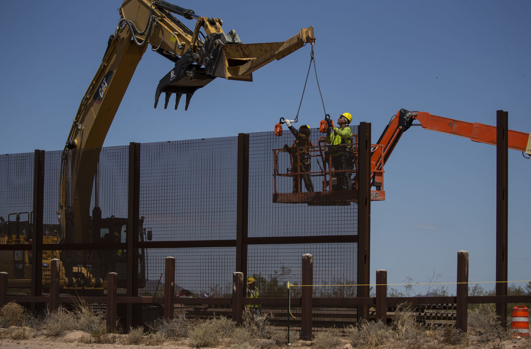 U.S. – Mexico border near Sasabe and Lukeville, Ariz.